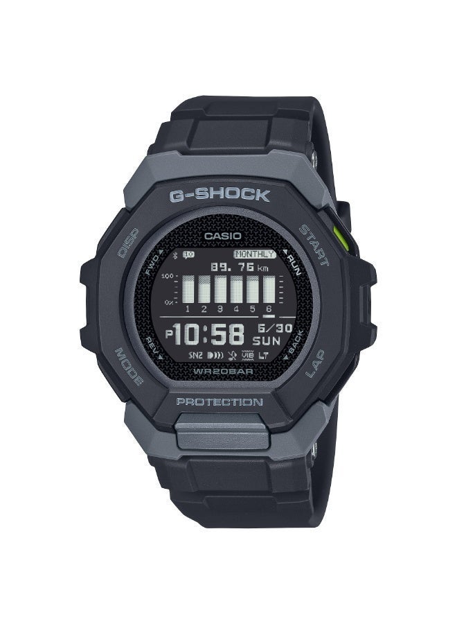 CASIO ساعة رقمية للرجال من G-Squad بقرص أسود GBD-300-1DR - Image 1